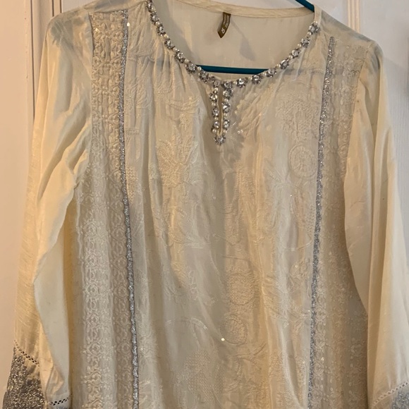 Pakistani designer beechtree kurta - Picture 2 of 5